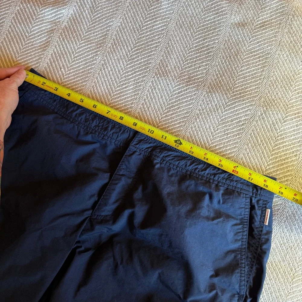 Orlebar Brown Dane Beach Sport Shorts Mens 36 Navy Blue Swim Trunks OB Classic